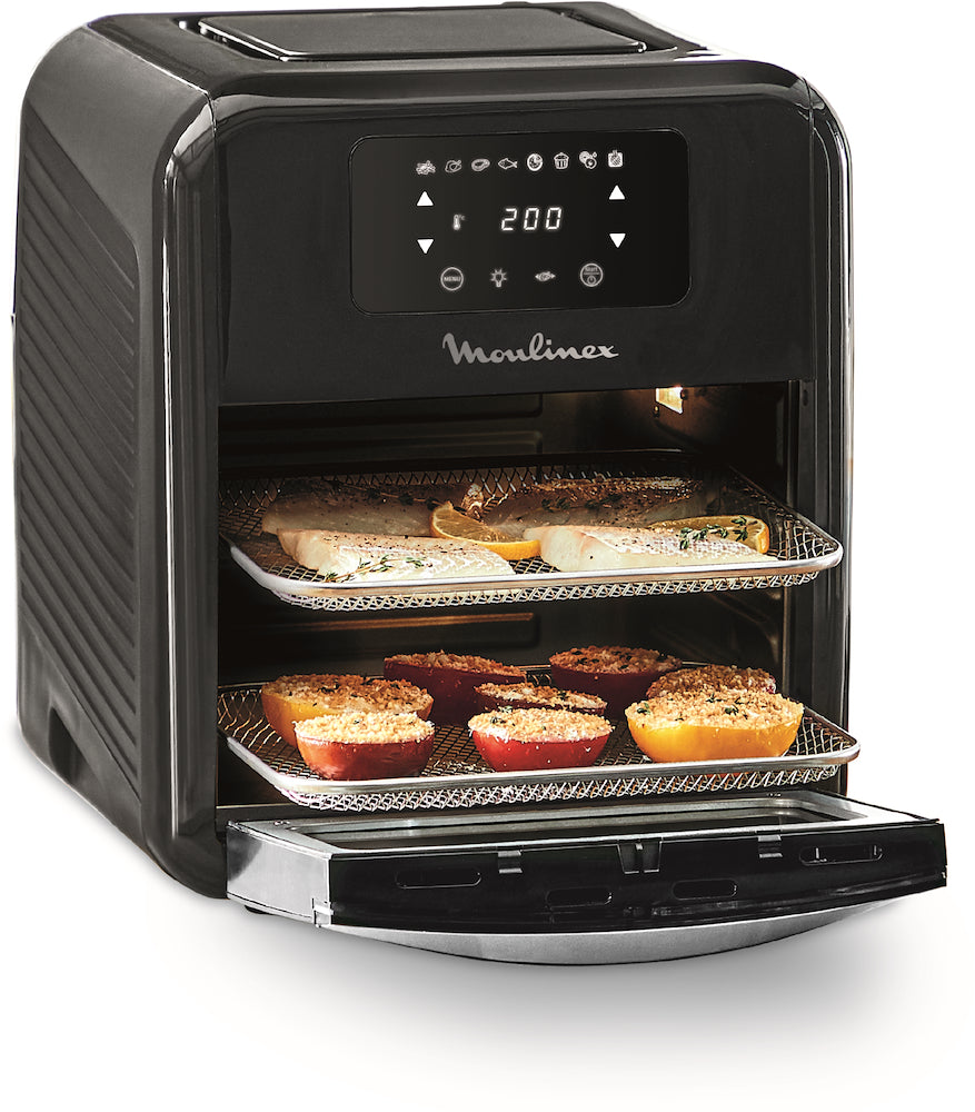 Moulinex AL5018 Friggitrice Ad Aria 2000w 11lt Oven & Grill Nero