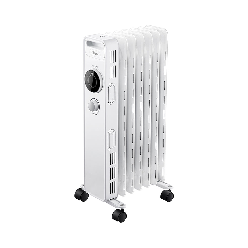 Midea NY150720ME Radiatore A Olio 7elem. 3temp. Bianco