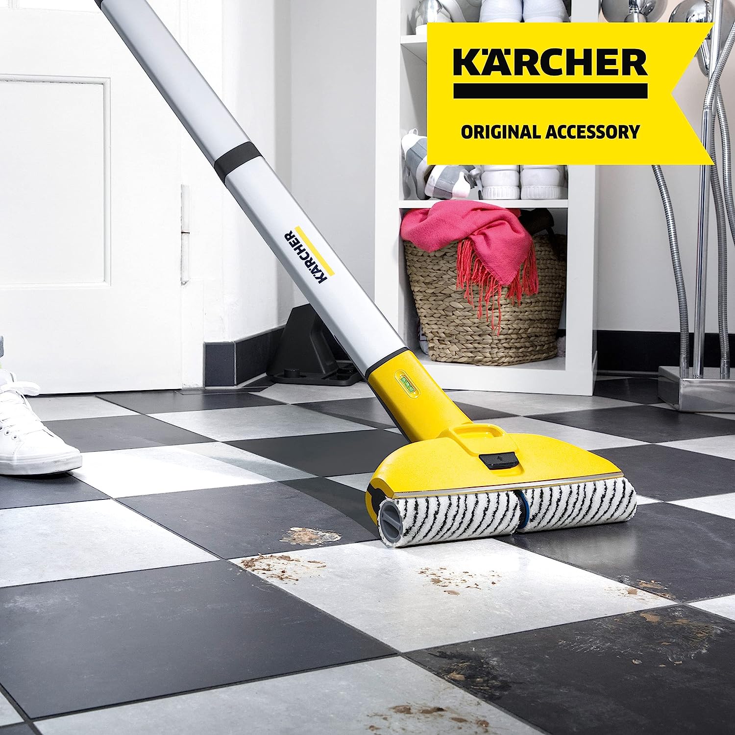 Karcher 20550210 Set 2 Rulli In Microfibra Per Pietra