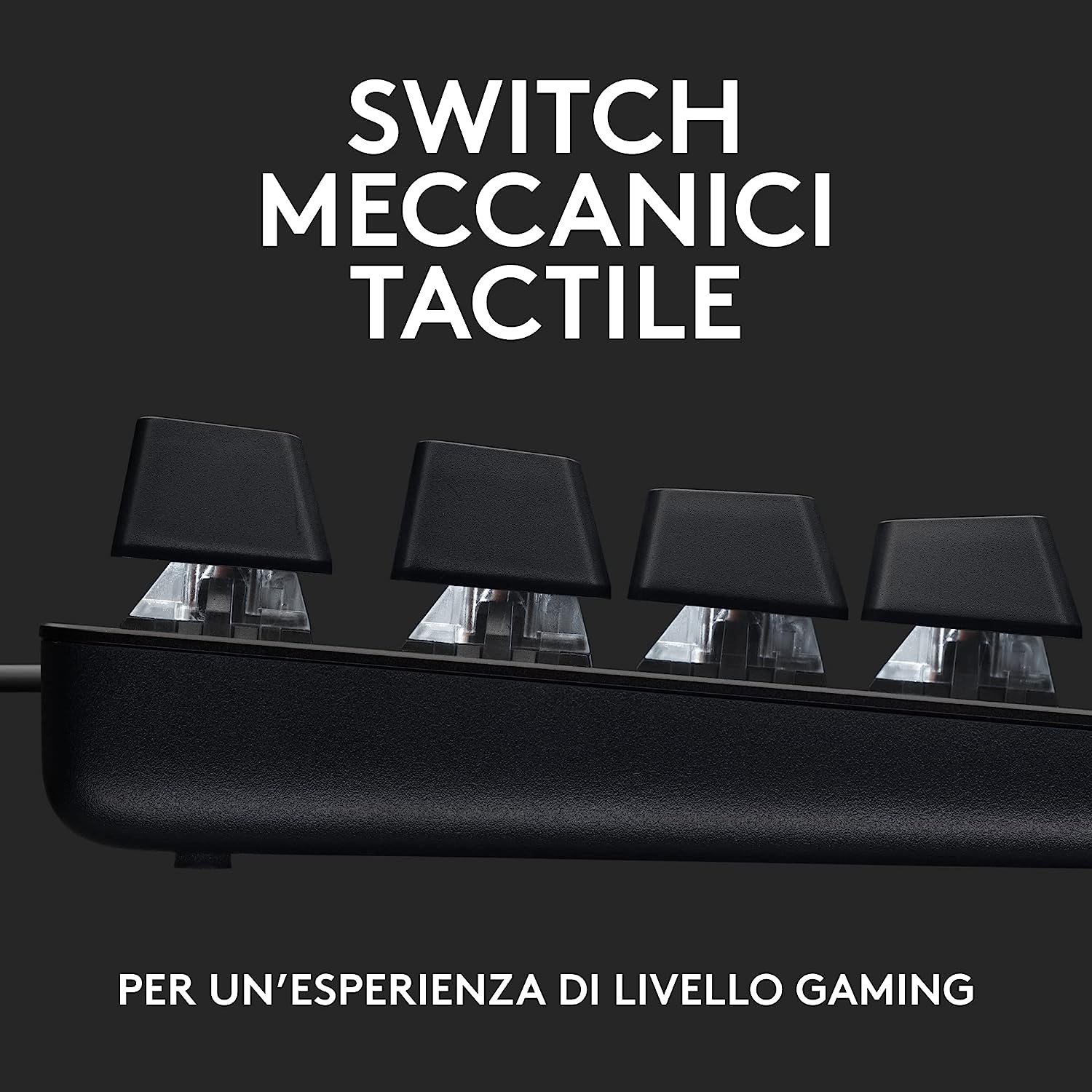 Logitech 920010805 Tastiera Wired Meccanica Gaming G413 Se Nero