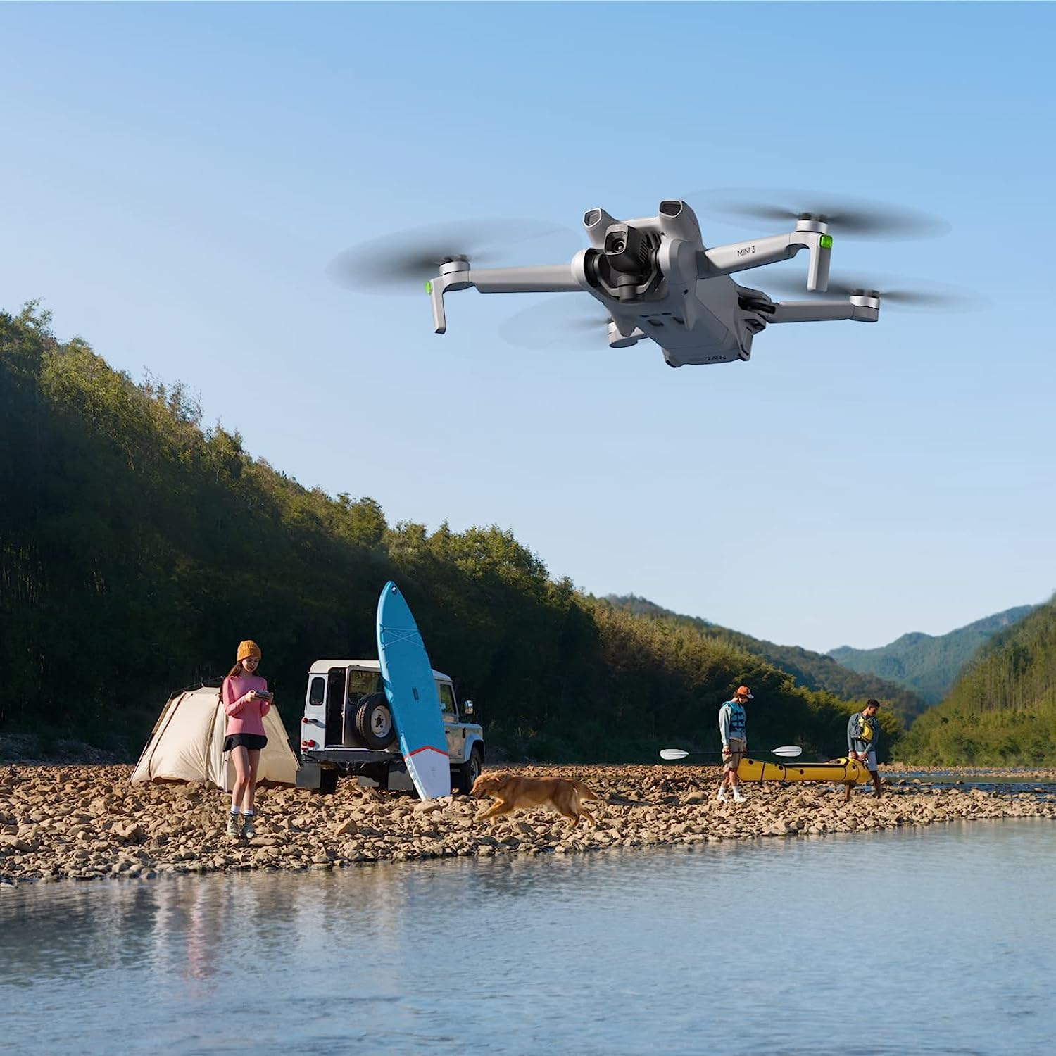 Dji MINI3RC Drone C/fotocamera 12mp 4k Aut.33min +tlc/monitor