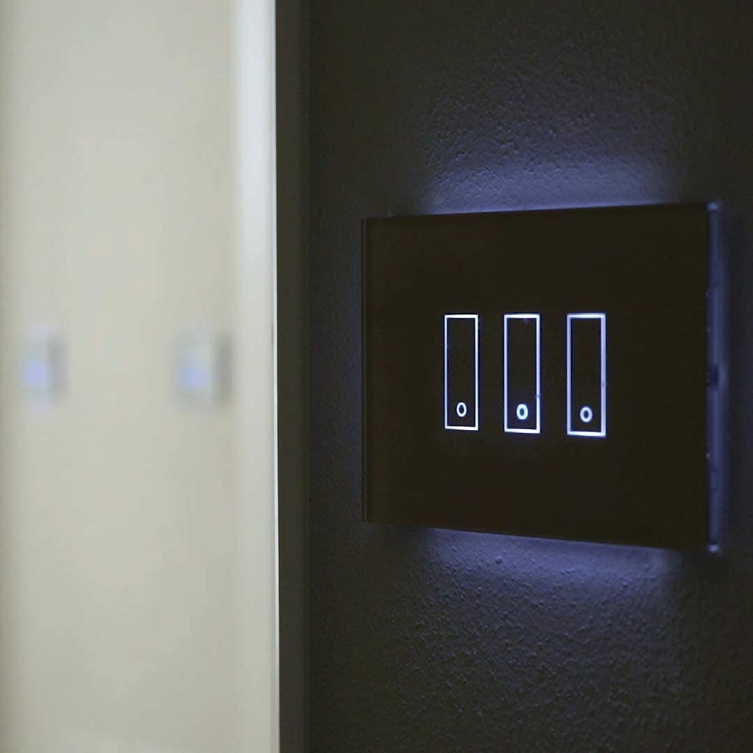 Iotty LSW2I3B Interrutt.smart Luci/cancelli I3 Plus Nero