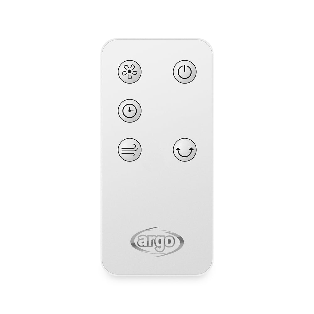 Argo NANTE Vent.torre 45w 3vel Timer C/tlc Bianco