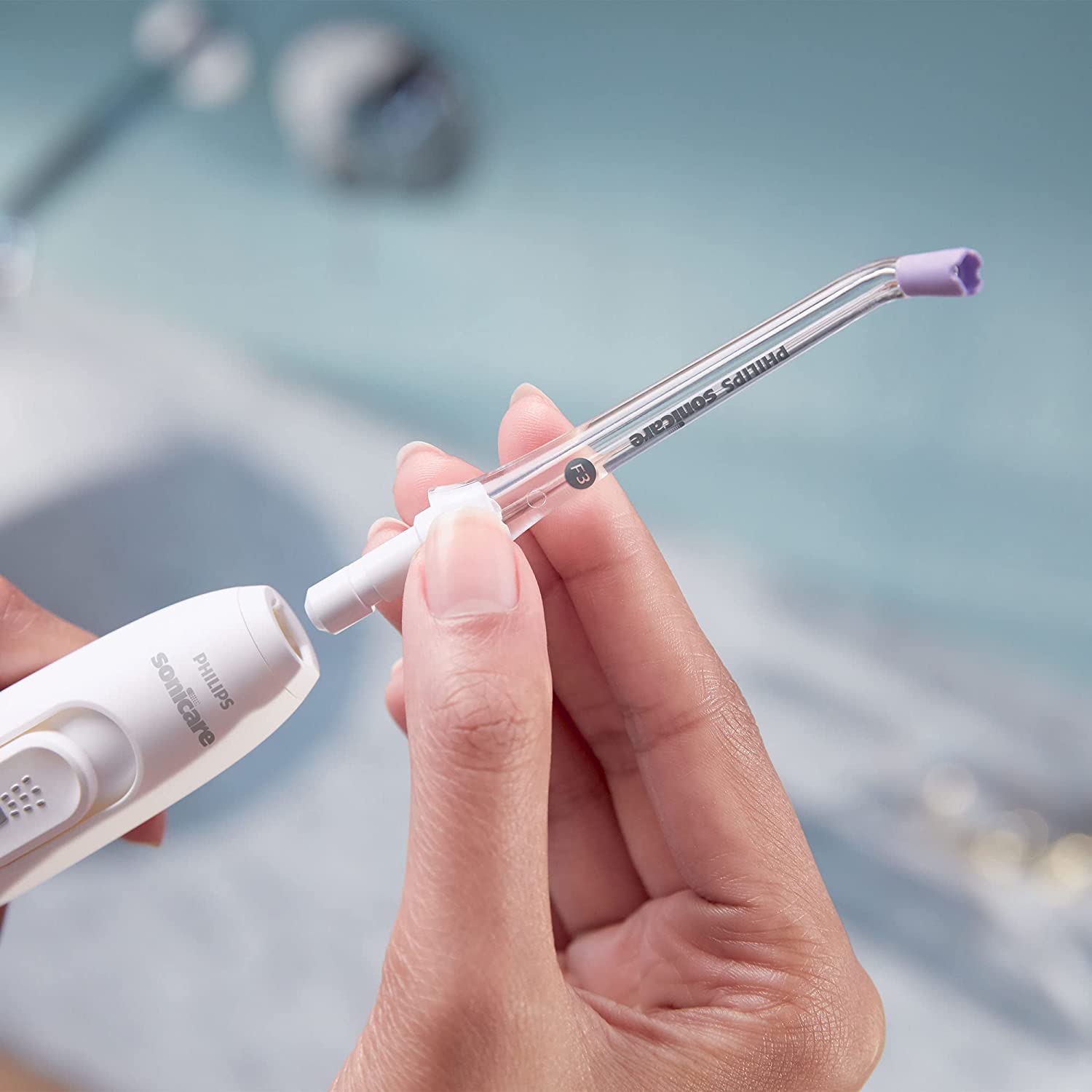 Philips HX3062 Testina F3 Quadstream Per Powerflosser 2pz