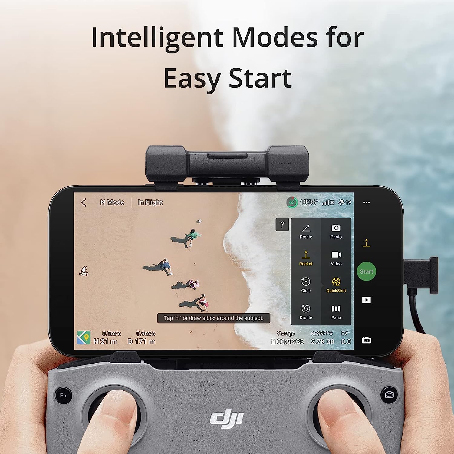 Dji MINI2SEFLYMORECOMBO Drone C/camera 3assi Hd Aut.30min +access.