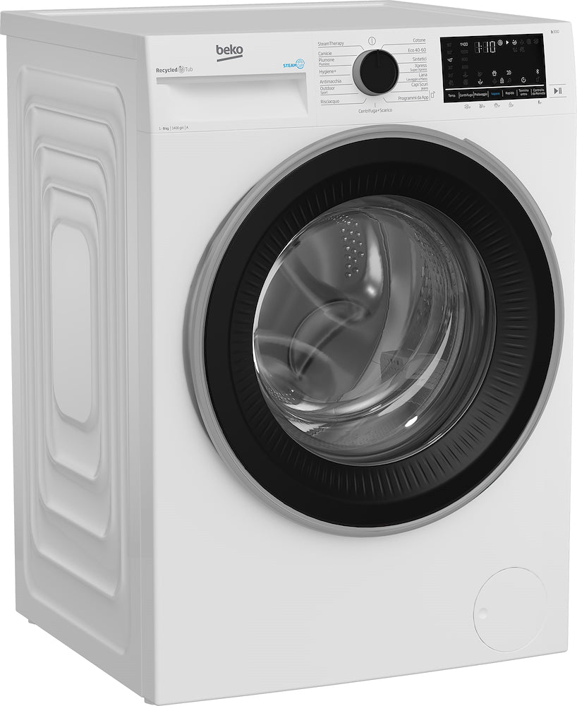 Beko BWGT394S Lav.c/front 9kg 1400giri Ce.a Inverter Vap. Bt