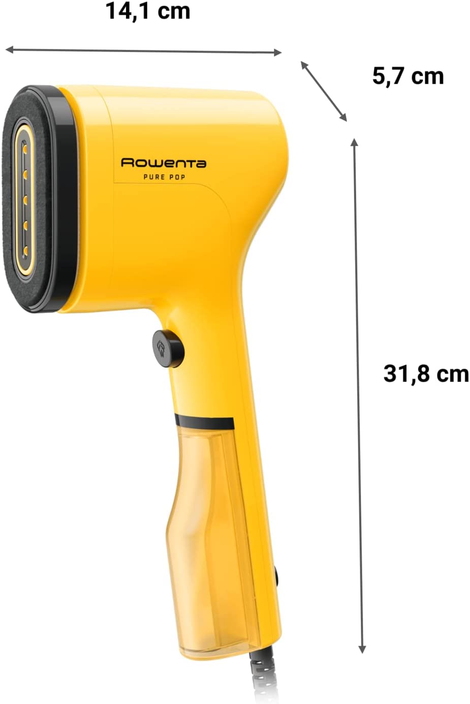 Rowenta DR2026D1 Stiratore Verticale Pure Pop Yellow