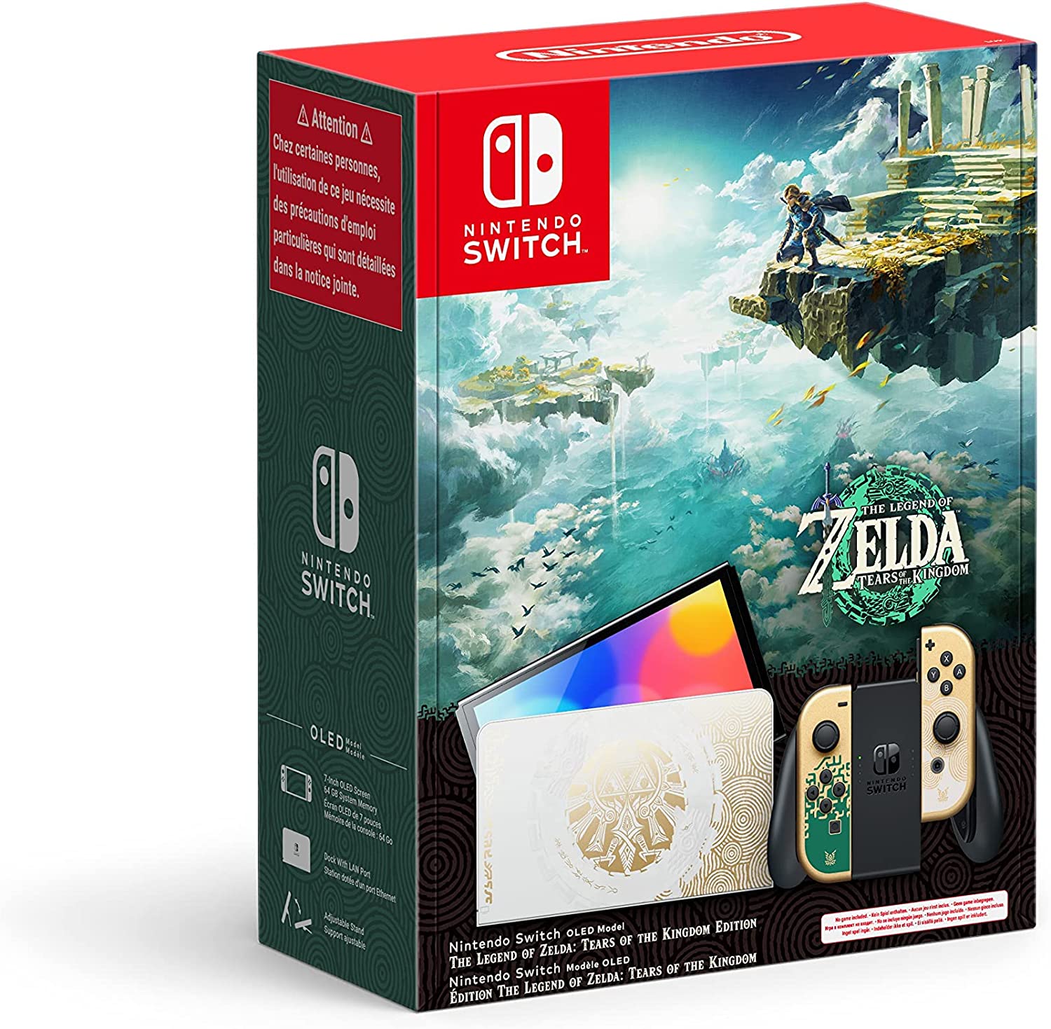 Nintendo 10009866 Console Nintendo Switch Oled The Legend Of Zelda