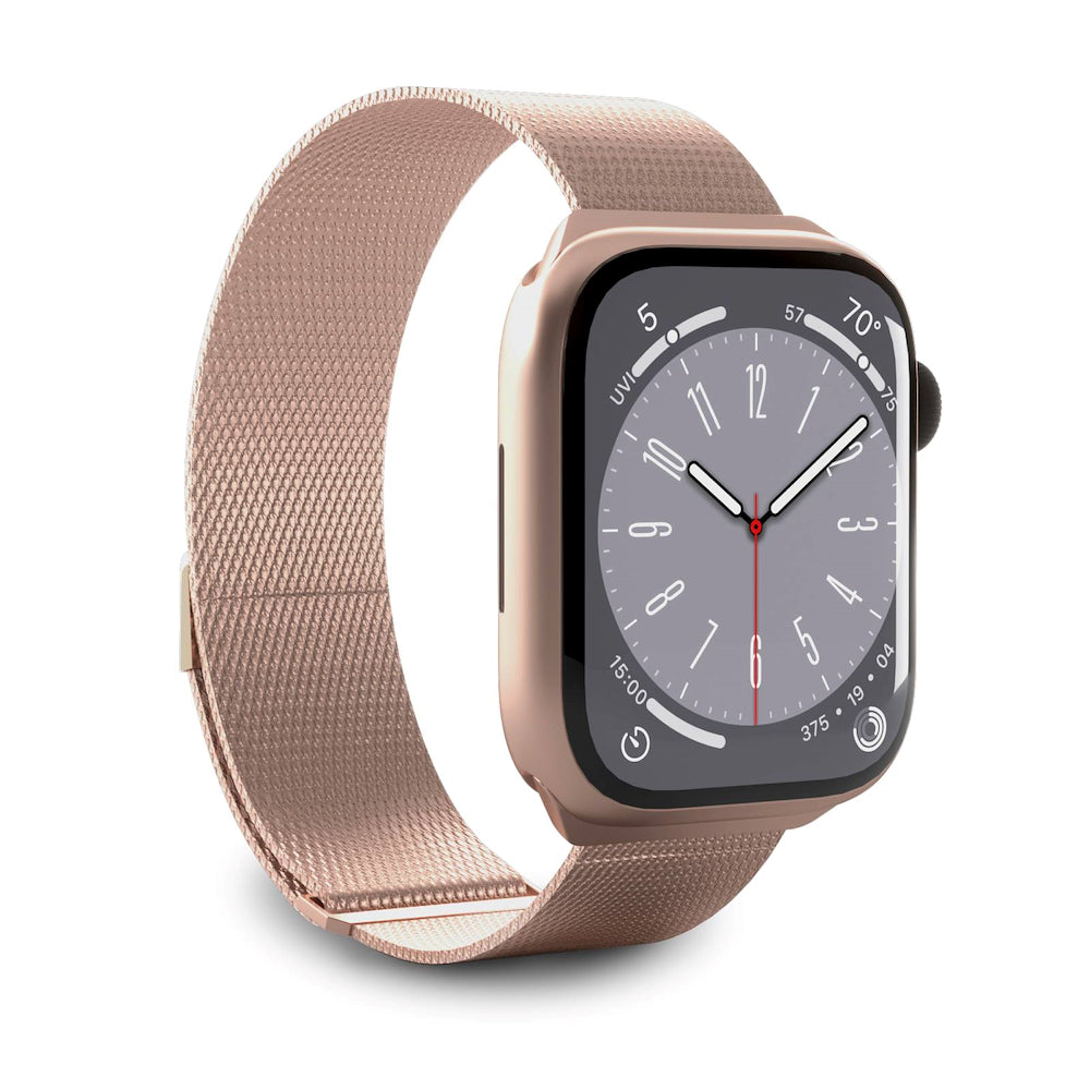 Puro PUMILAW40ROSE Cint. Milanese Per Applewatch 38-40-41mm Rosa