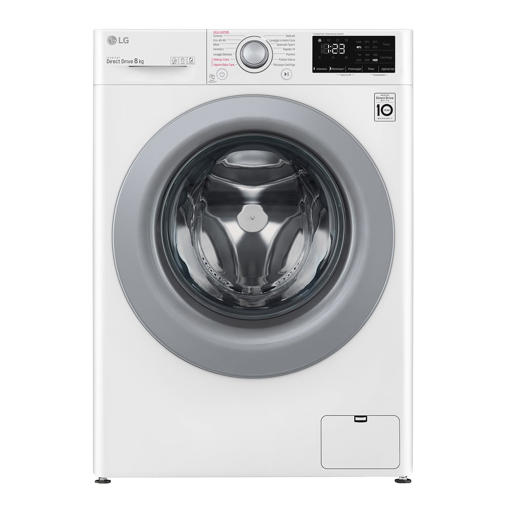Lg F2WV3S7S4E Lav.c/front Slim 48cm 7kg 1200giri Ce.d Inv Vap
