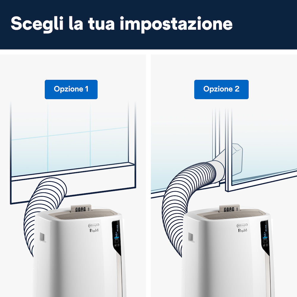 De Longhi PACEL110ERFWIFI Cond.monoblocco 2.9kw Cl.a Disp.led R290 Bt/wifi