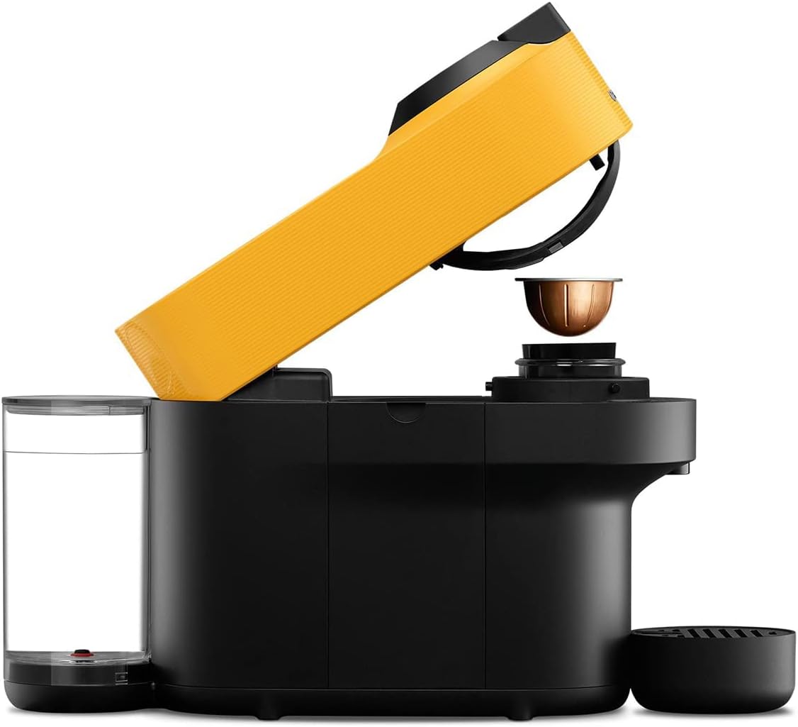 De Longhi ENV90Y M.caffe' Capsule 1260w 0.65lt Vertuo Pop Giallo
