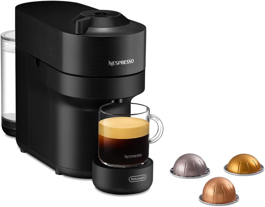 De Longhi ENV90B M.caffe' Capsule 1260w 0.65lt Vertuo Pop Nero