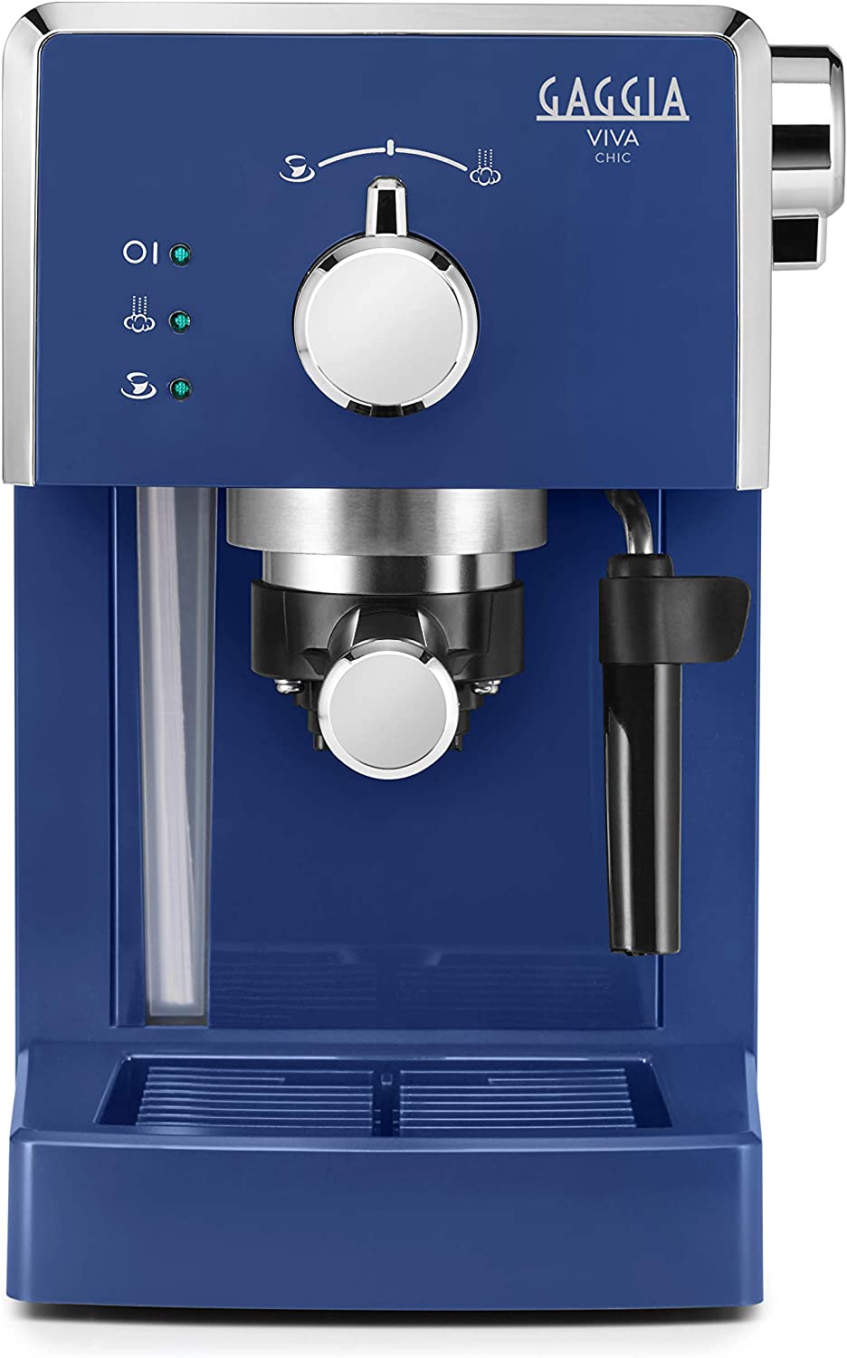 Gaggia RI843312 M.caffe' Cialde/polv 1025w 1lt Vivachic Midn.blue