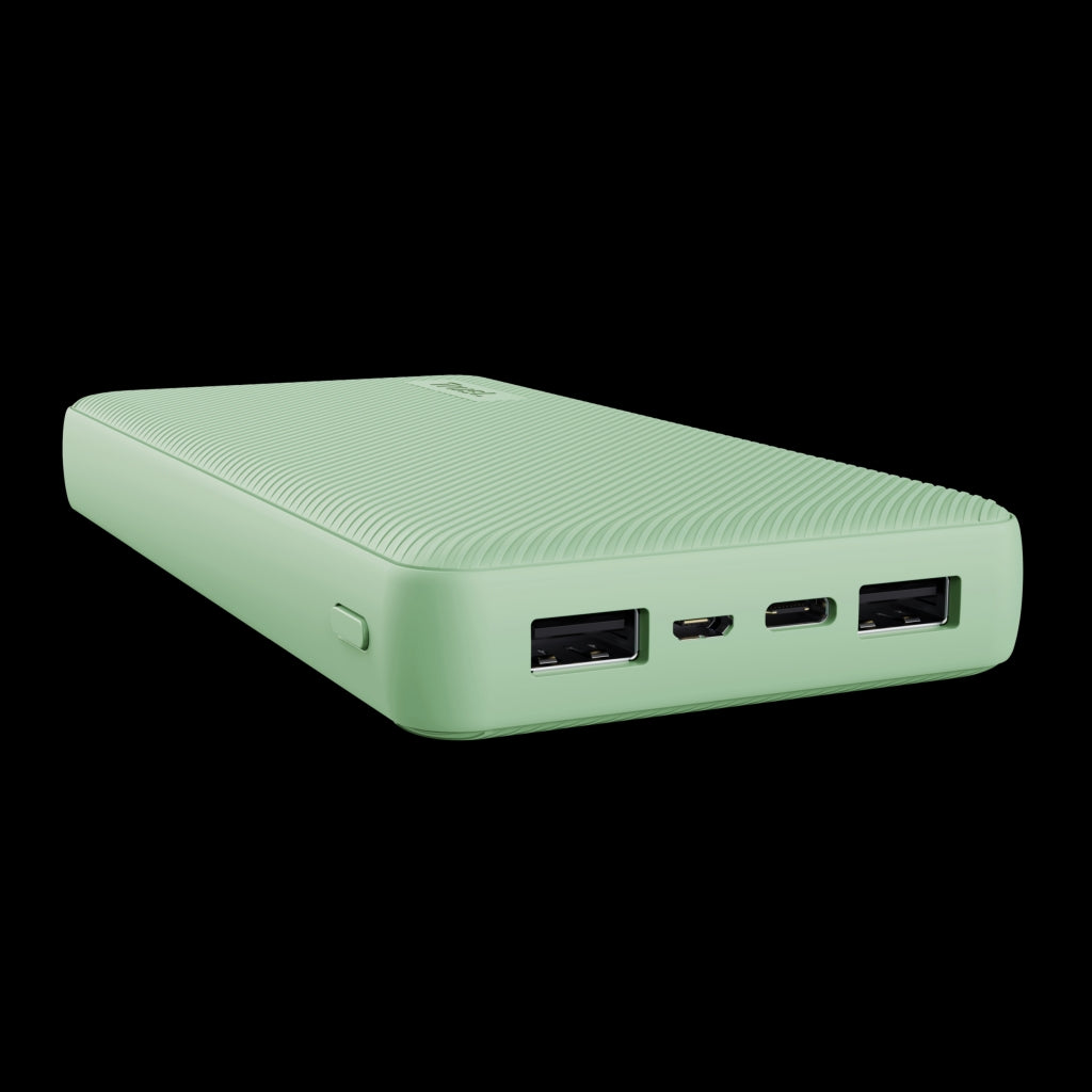 Trust Primo Powerbank da 20.000 mAh ad alta capacità Verde