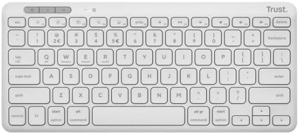 Trust 25143 Tastiera Wireless Lyra Compact White