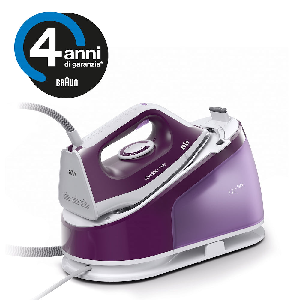 Braun IS1514VI Ferro Cald.freddo 2400w 1.7lt Piast.superceramic