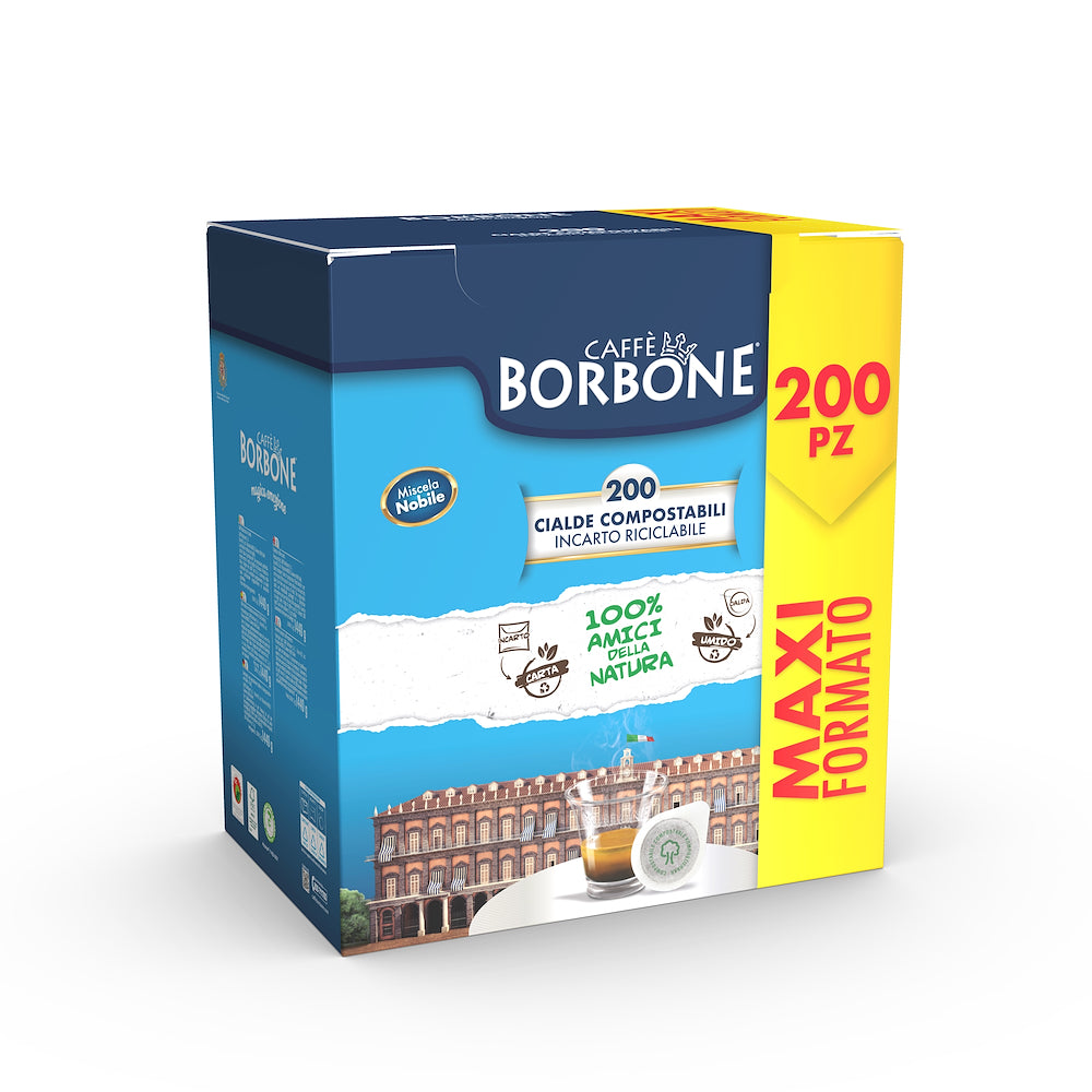 Caffè Borbone Confezione 200 Cialde 44 mm Miscela Nobile – Bartolucci Srl