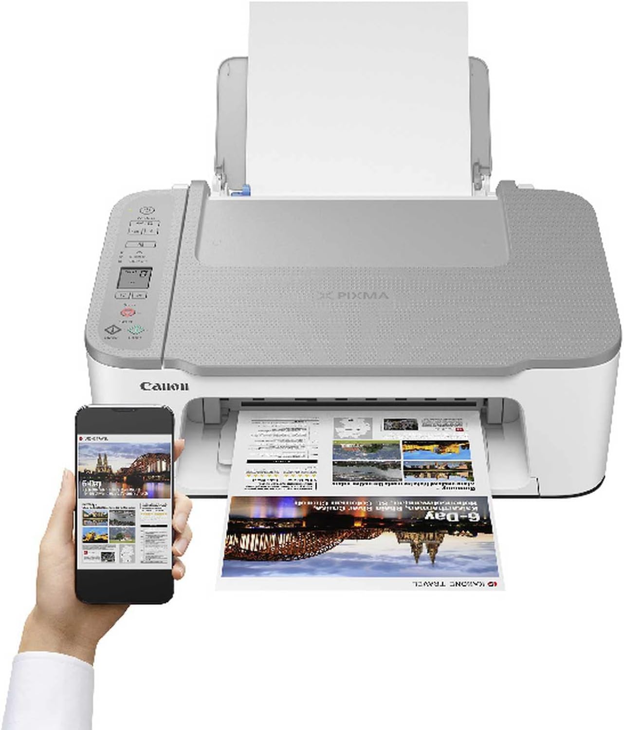 Canon Multifunzione Inkjet 4800dpi Wifi Pixma Bianco