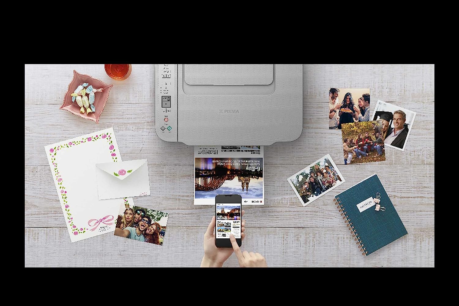 Canon Multifunzione Inkjet 4800dpi Wifi Pixma Bianco