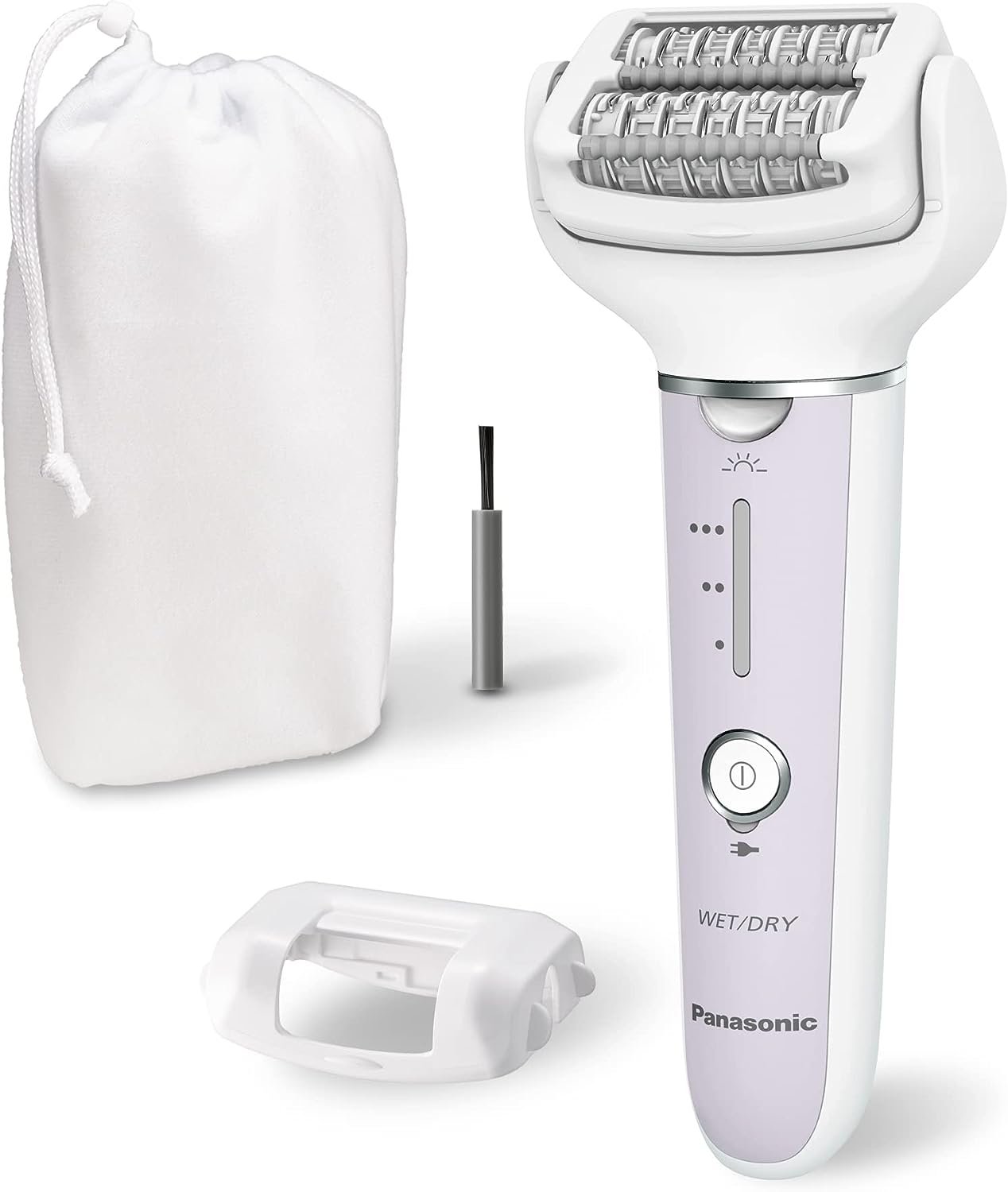 Panasonic ESEY30V503 Epilatore Wet&dry 60pinze 3pz Lilla