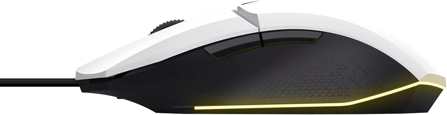Trust Gaming GXT 109W FeloxMouse da gaming illuminato Bianco