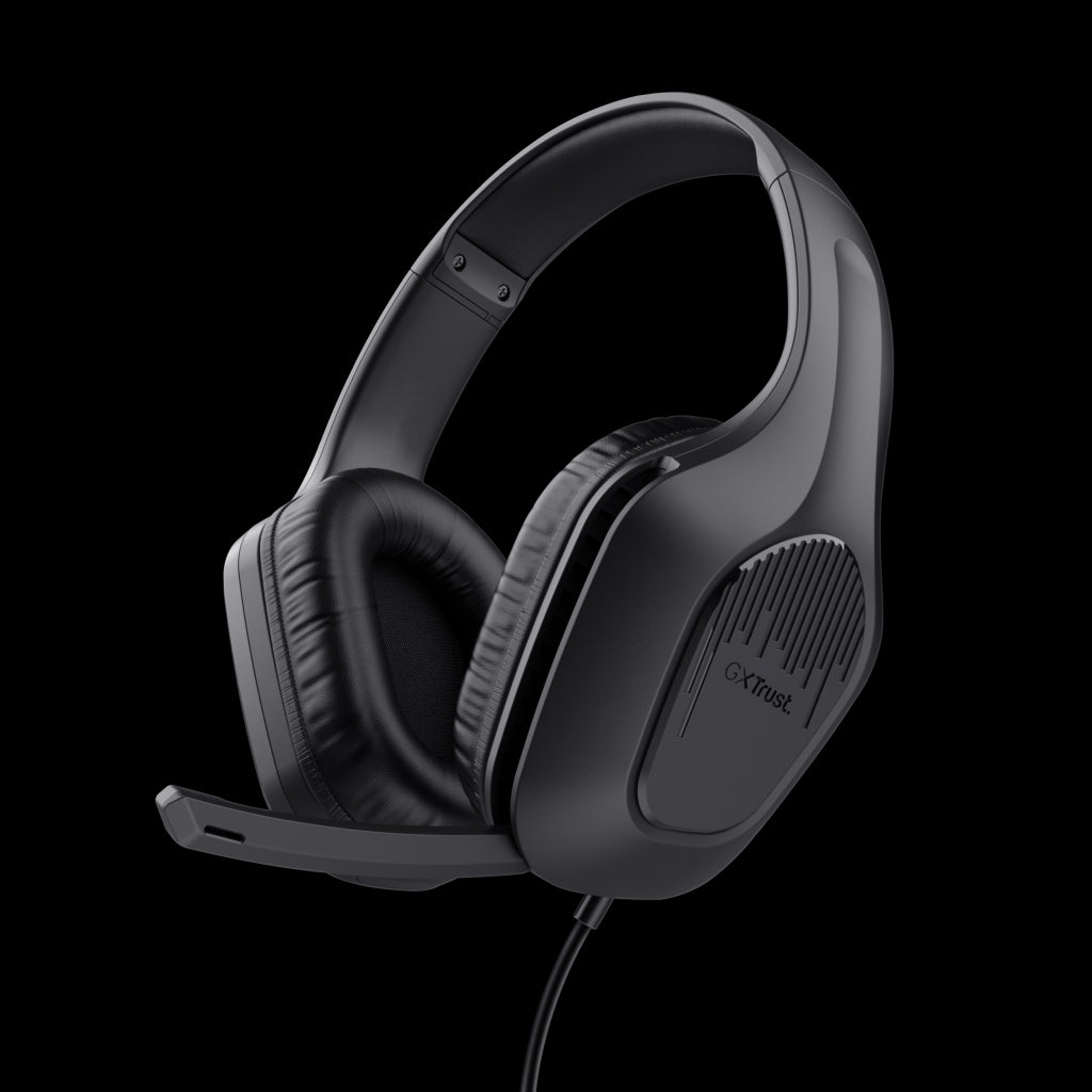 Trust Gaming GXT 415 Zirox Cuffie gaming leggere Nero