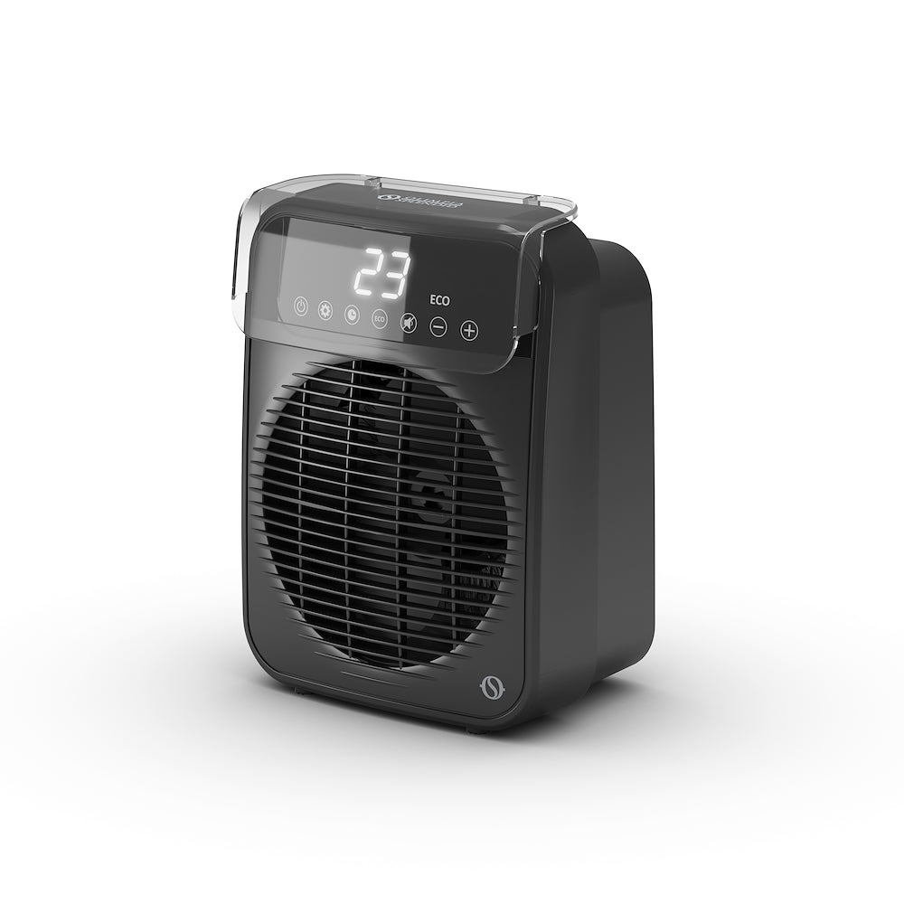 Splendid CALDOTEKNO Termoventilatore Bagno 2000w 2liv.pot. Nero