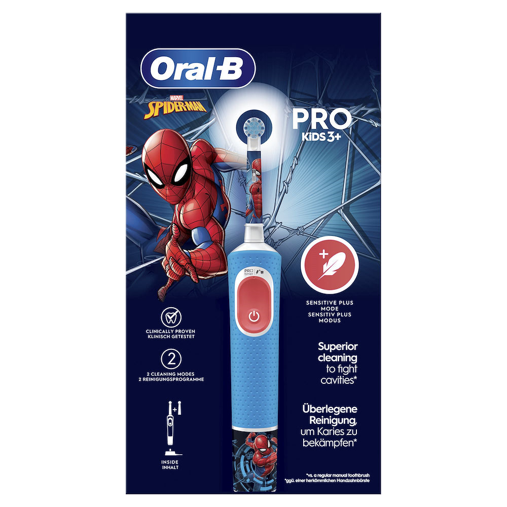 Oral-b VITALITYPROSPIDERMAN Spazz.elett.2d C/2 Testine Kids Spider-man