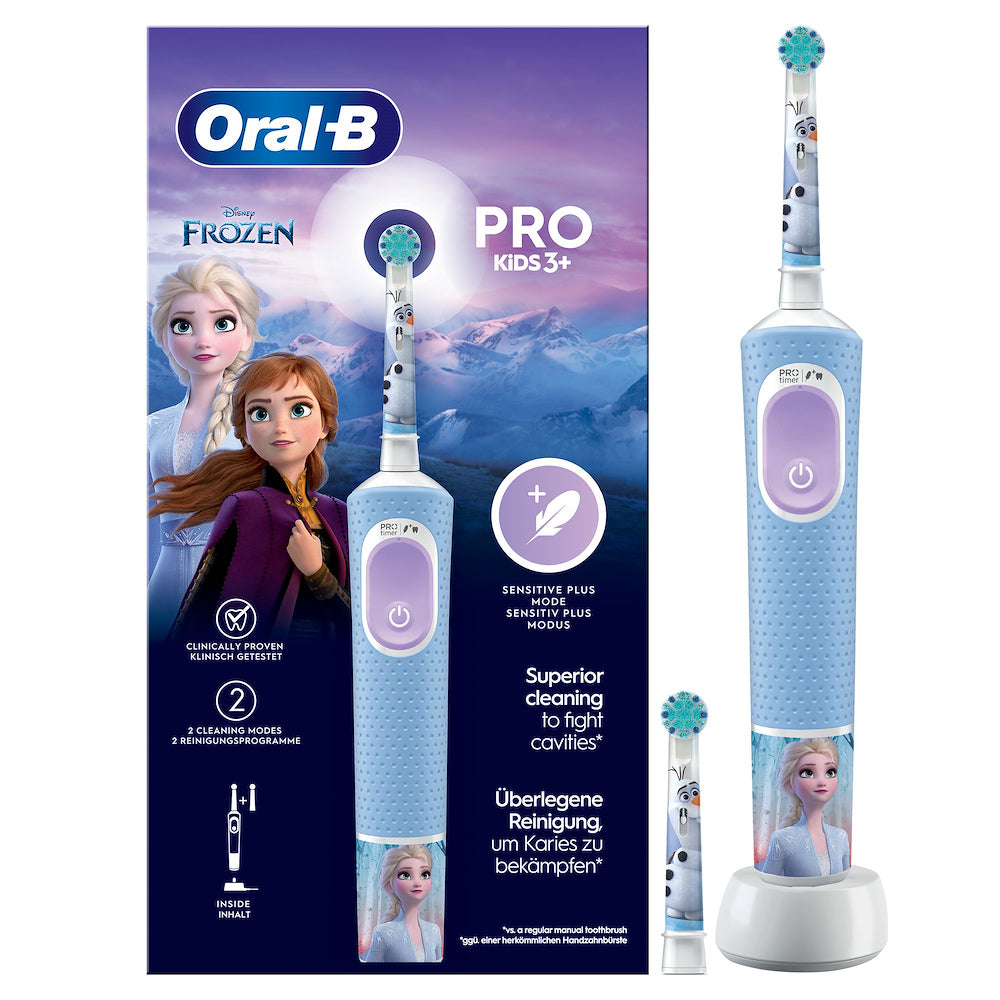 Oral-b VITALITYPROFROZEN Spazz.elett.2d C/2 Testine Kids Frozen