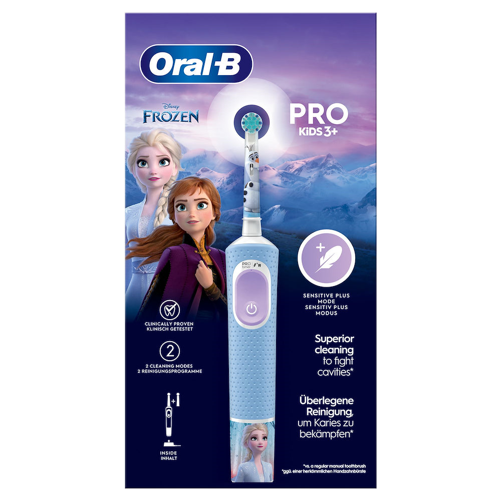 Oral-b VITALITYPROFROZEN Spazz.elett.2d C/2 Testine Kids Frozen