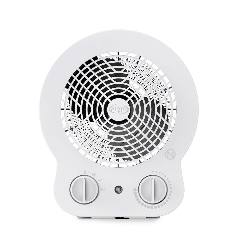 Argo DORIICE Termoventilatore Bagno 2000w 60mq 2mod. Bianco