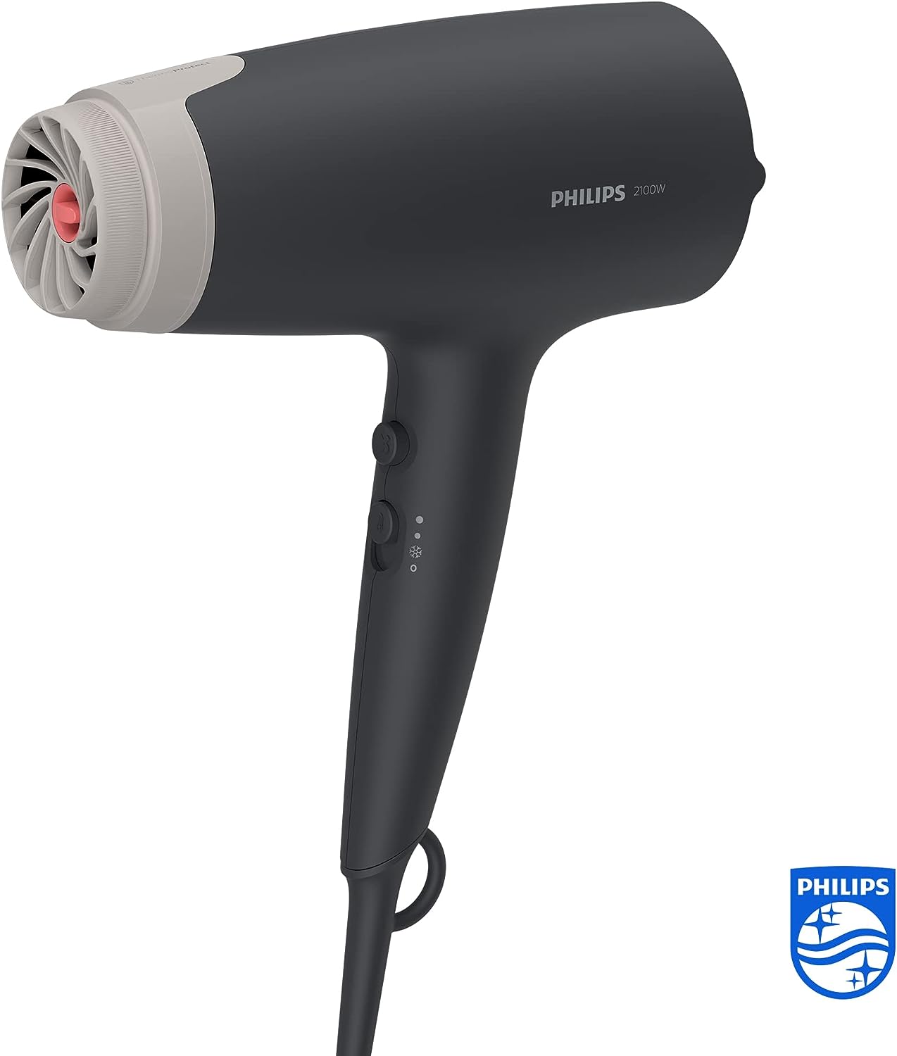 Philips BHD351 Phon 2100w 2vel. 3temp. Ionic Care Nero