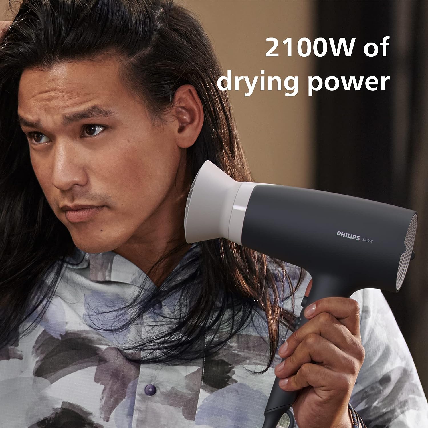 Philips BHD351 Phon 2100w 2vel. 3temp. Ionic Care Nero