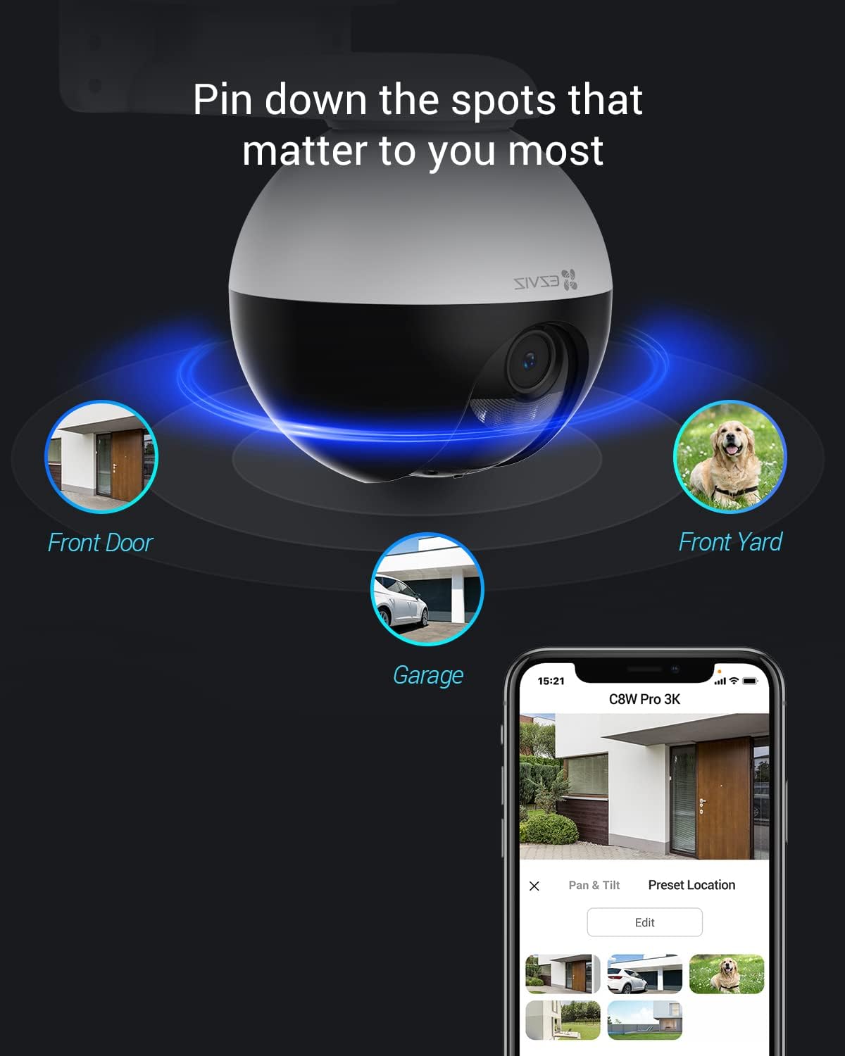 Ezviz INE336 Ip Cam Est.motor. Wifi C8w Pro 2k