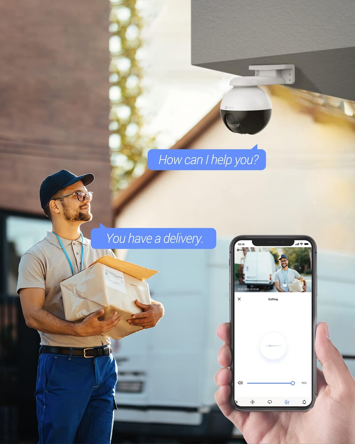 Ezviz INE336 Ip Cam Est.motor. Wifi C8w Pro 2k