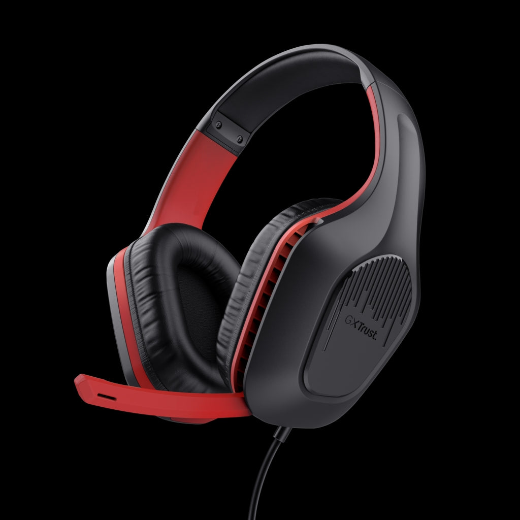 Trust Gaming GXT 415S Zirox Cuffie gaming leggere per Switch Rosso