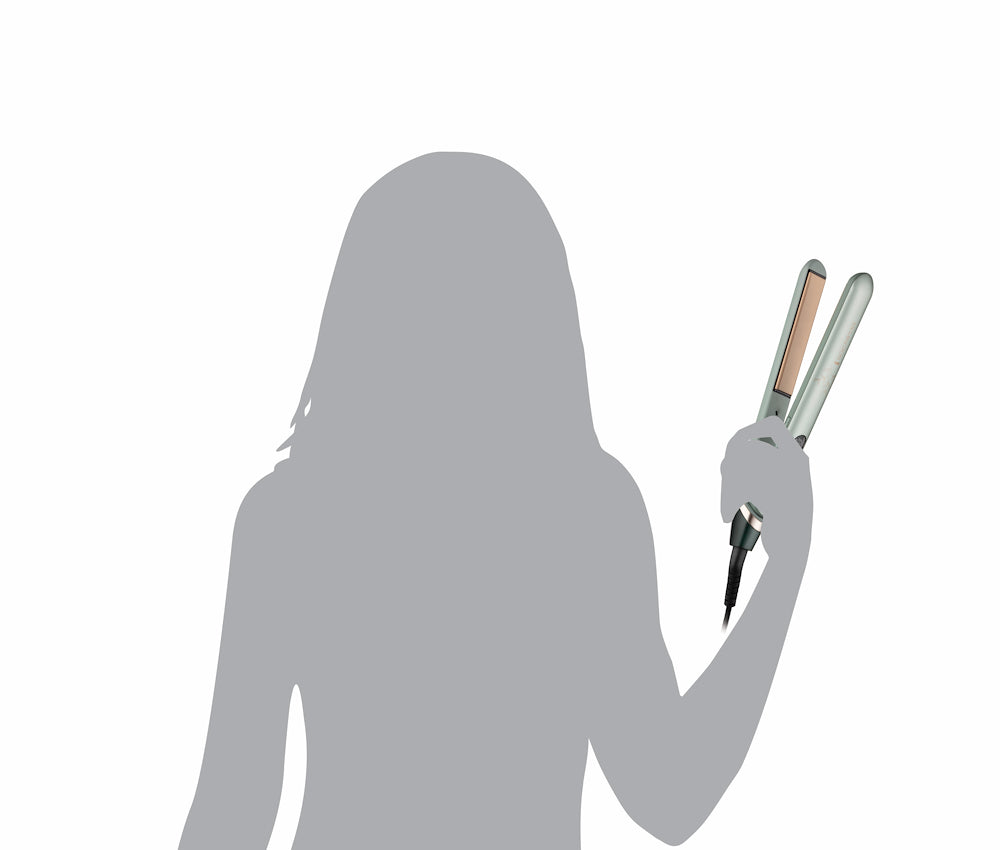 Remington S5860 Piastra Capelli 10temp. Ceramica Botanicals Verde