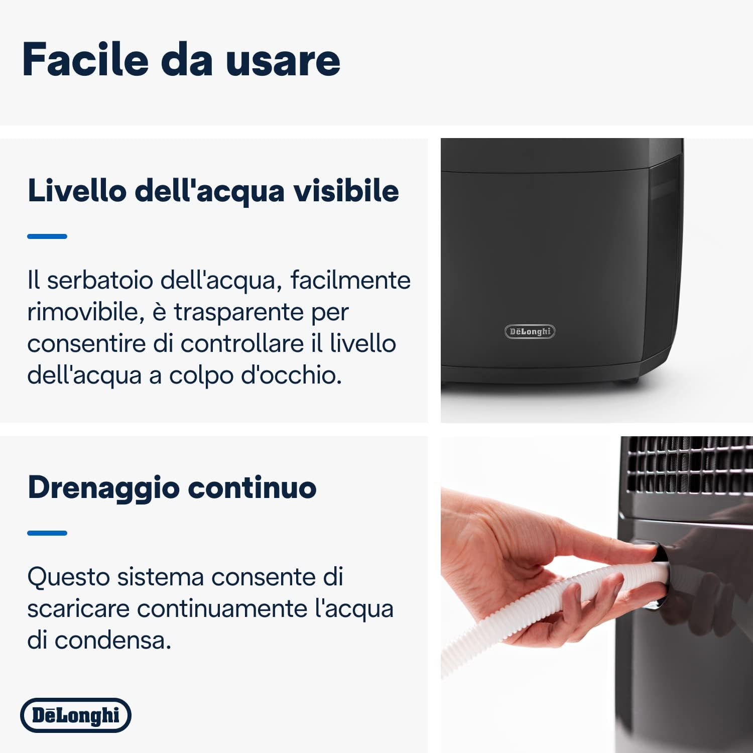 De Longhi Deumidificatore Tasciugo AriaDry Multi