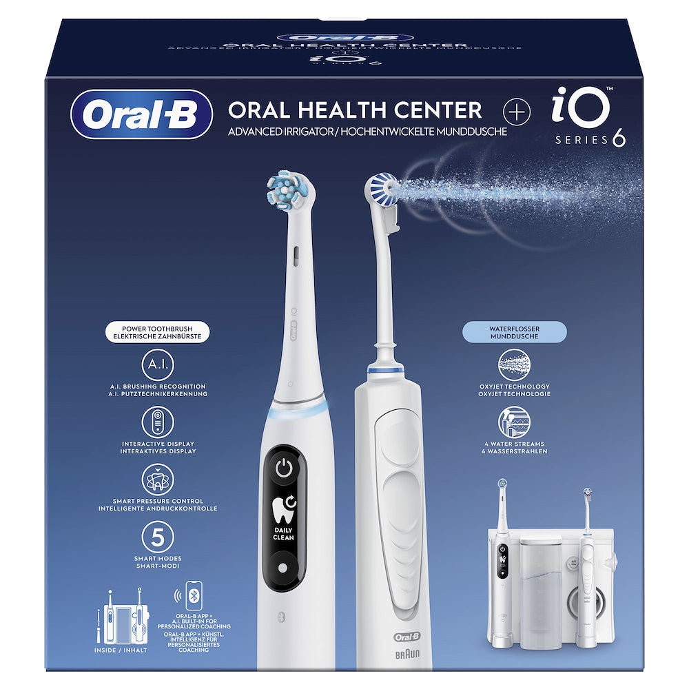 Oral-b ORALCENTERIO6 Spazz.elett. Io6 +idropulsore Oral Center