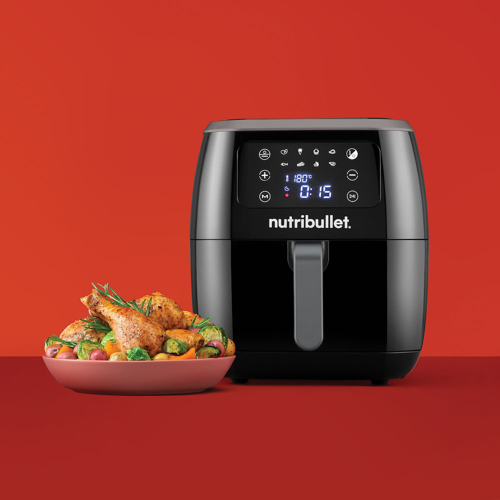 Nutribullet NBA071B Friggitrice Ad Aria 1800w 7lt Xxl Nero
