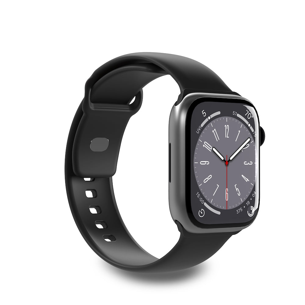 Puro PUICNAW44BLK Cinturino Per Applewatch 42-44-45-49mm Nero
