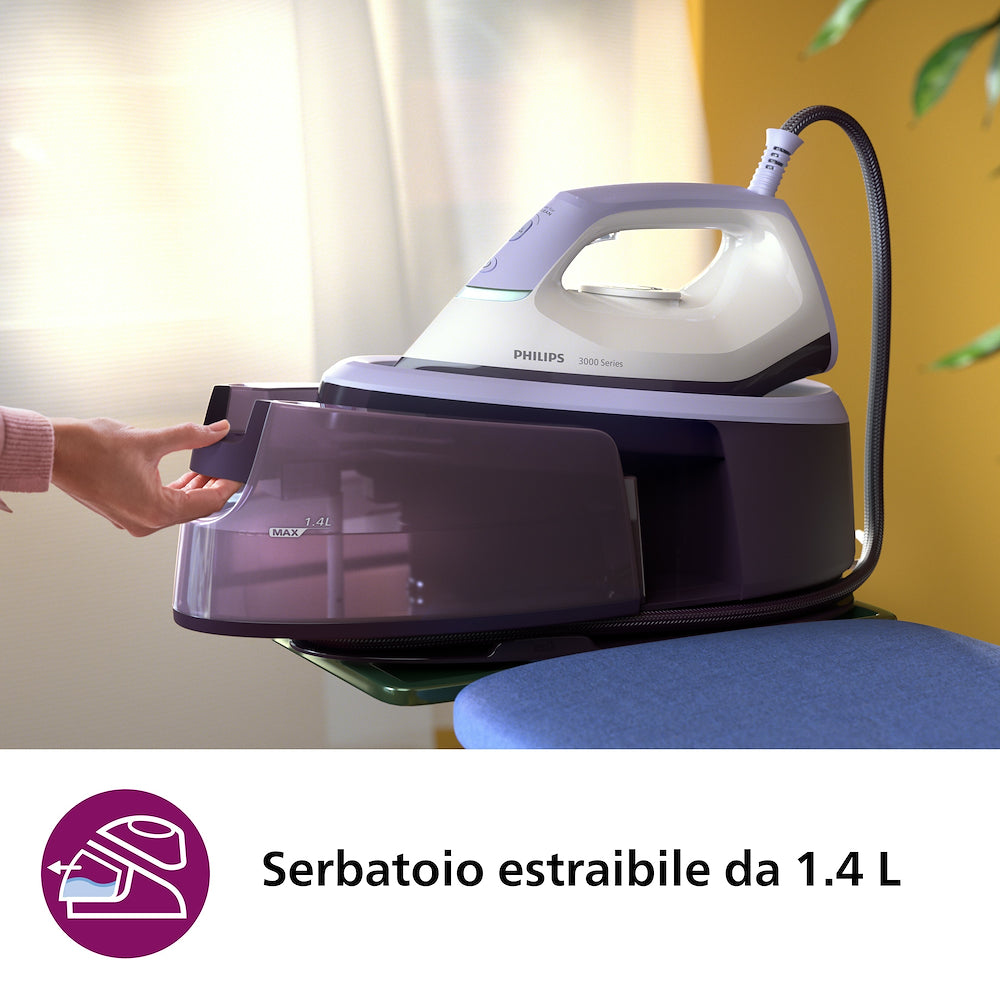 Philips PSG3000 Ferro Car.continua 2400w 1.4lt P.ceramica