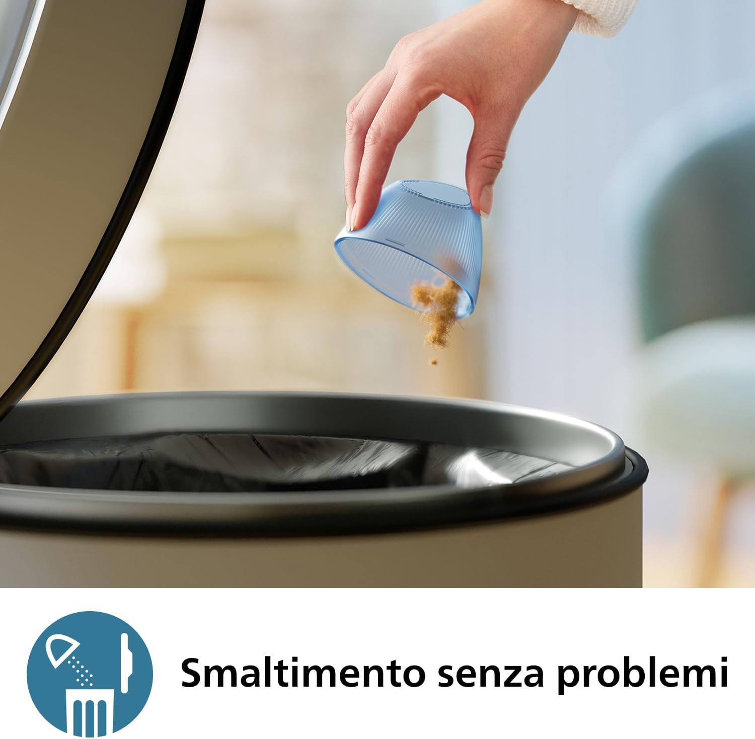 Philips GCA2100 Leva Pelucchi 6lame Aut.90min Ric.usb