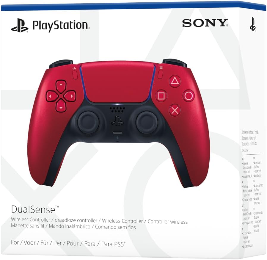 Sony Entertainment 1000038837 Controller Dualsense Per Ps5 Volcanic Red