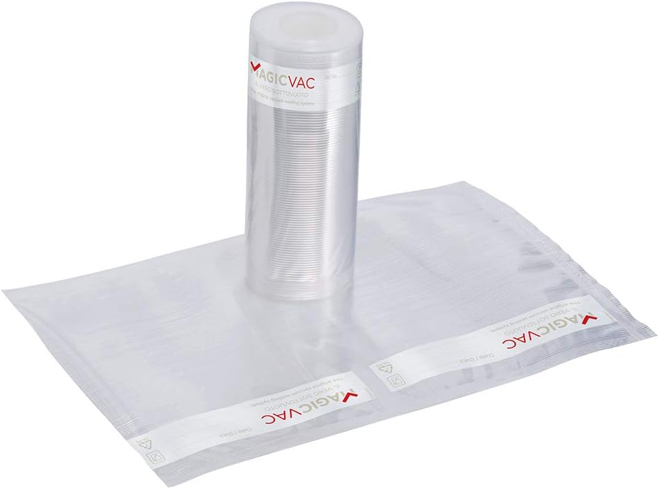 Magic Vac ACO1026 2 Rotoli 20x600cm Con Etichetta Prestampata