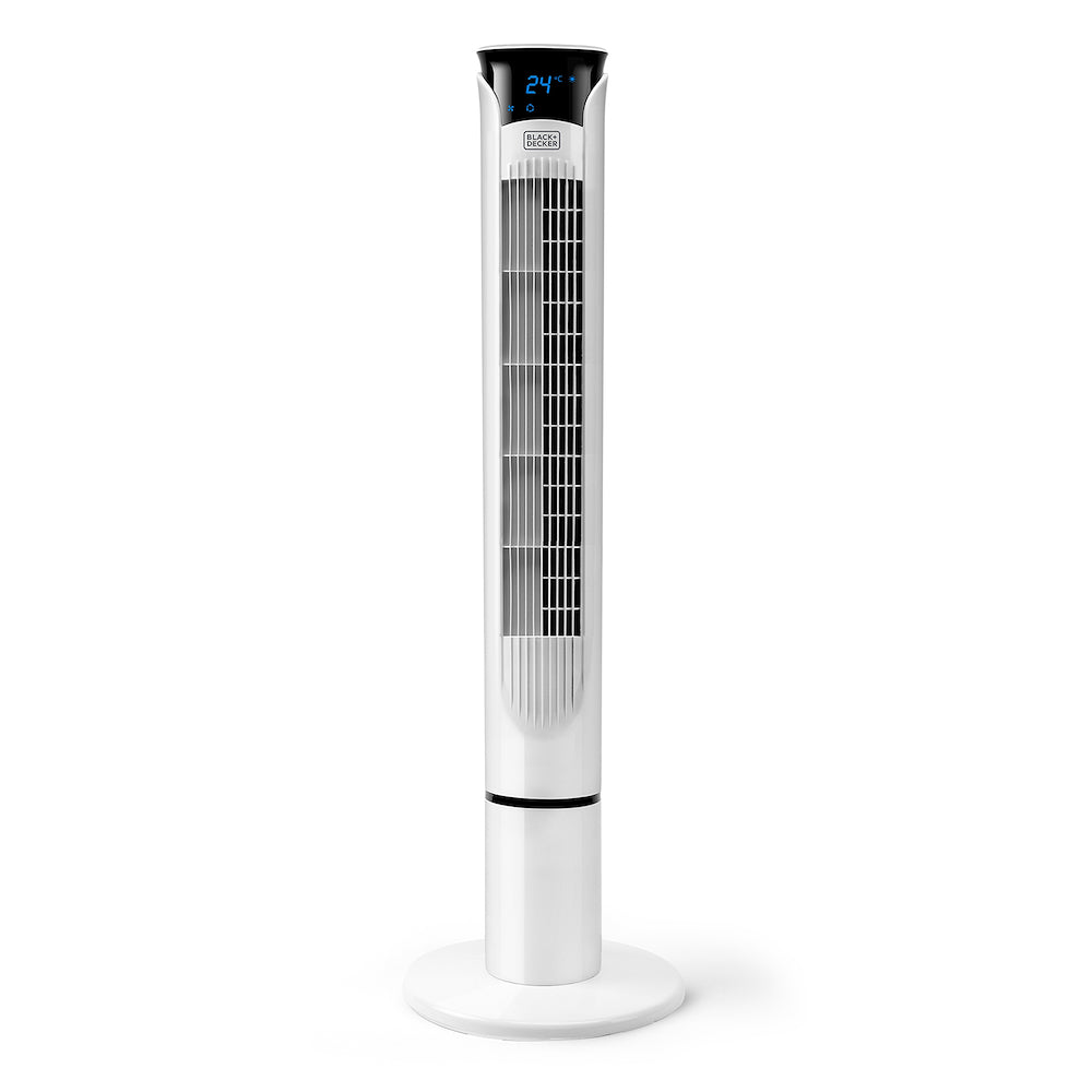 Black+decker BXEFT49E Vent.torre 45w 3vel Oscillante C/telec. Bianco