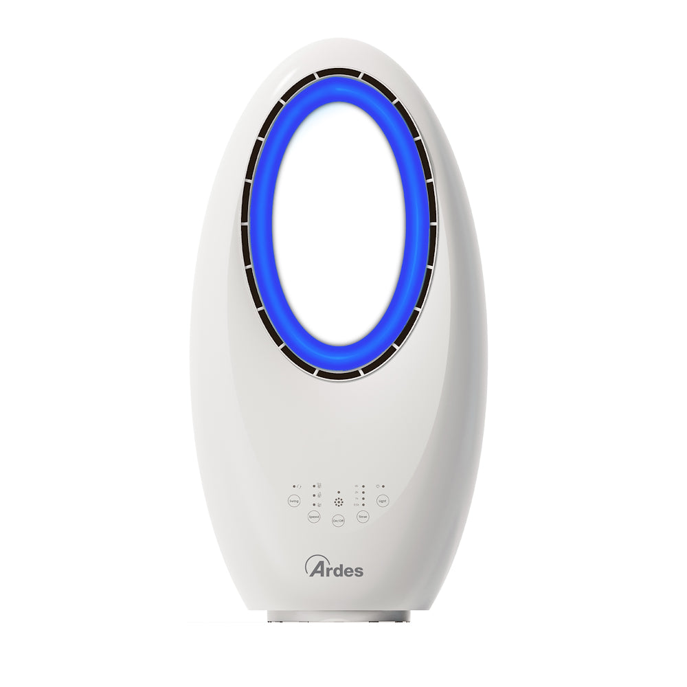 Ardes AR5BL1B Ventilatore Piantana 50w 3vel.led Muna Bladeless