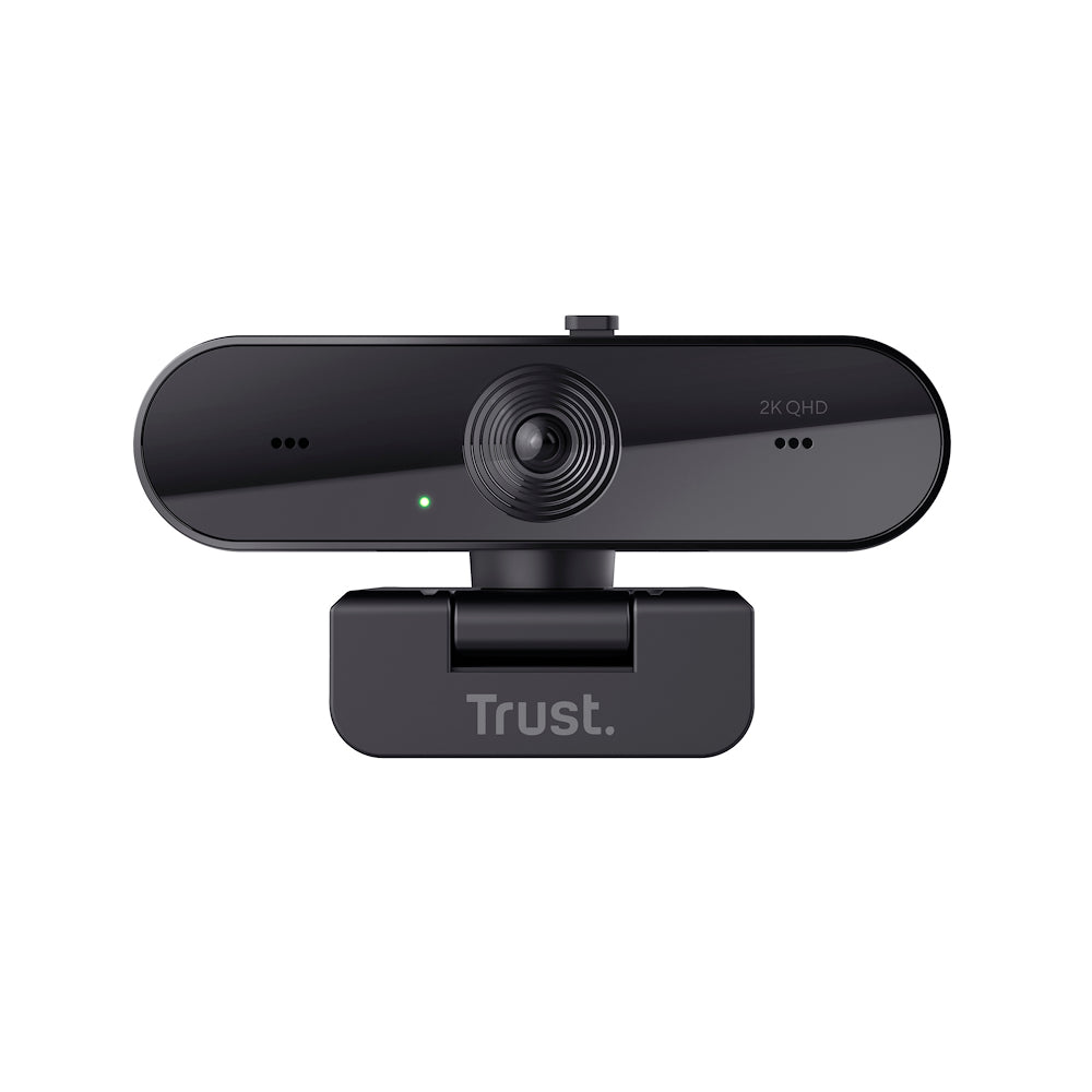 Trust 24732 Web Cam 2k Qhd 30fps Mic. Usb Taxon Nero