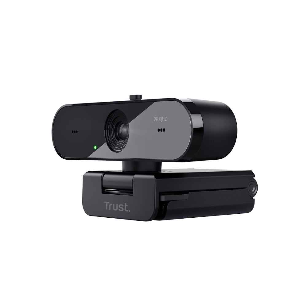 Trust 24732 Web Cam 2k Qhd 30fps Mic. Usb Taxon Nero